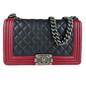 Chanel Bicolor Boy Flap Bag Quilted #251710C28B